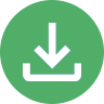 Icon of a download symbol