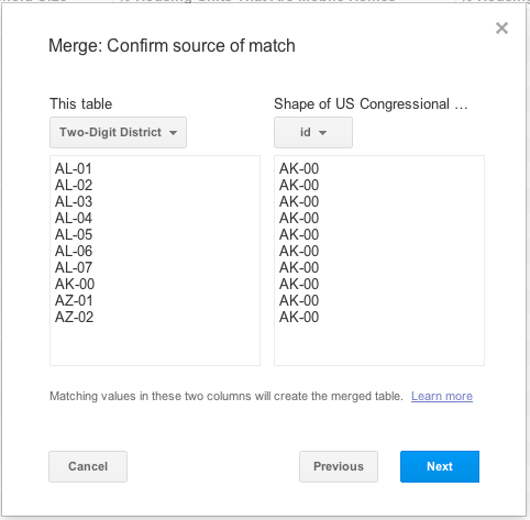 Create  on Create  An Intensity Map With Custom Boundaries   Fusion Tables Help