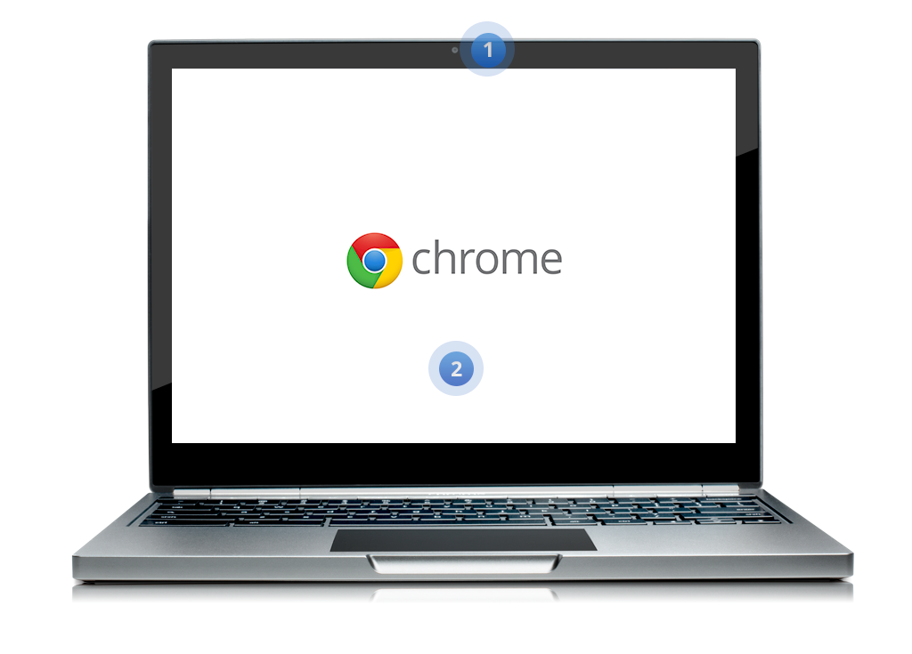 Chromebook open view