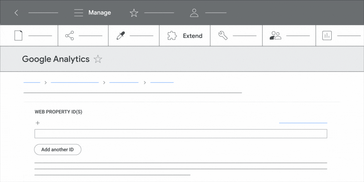 This animation demonstrates step 5 of setting up Google Analytics with Acquia.