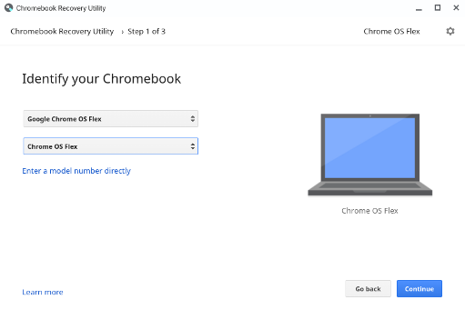 Chromebook Recovery Utility