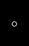 Animation of a check mark appearing inside a circle
