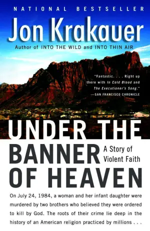 Under the Banner of Heaven: A Story of Violent Faith Cover