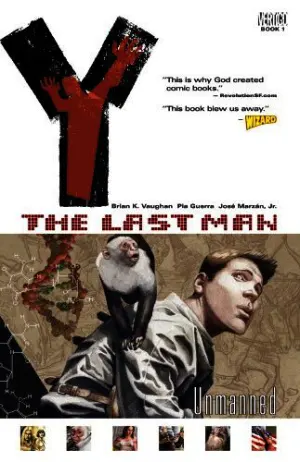 Y: The Last Man, Vol. 1: Unmanned Cover