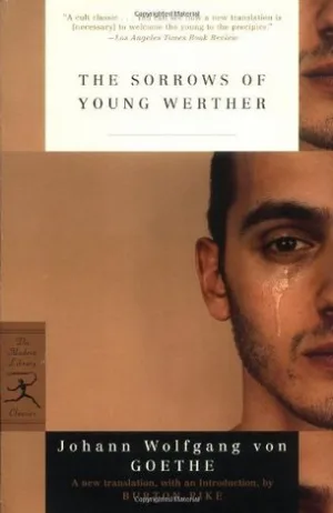 The Sorrows of Young Werther Cover