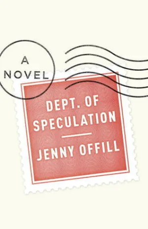 Dept. of Speculation Cover