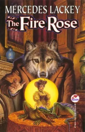 The Fire Rose Cover