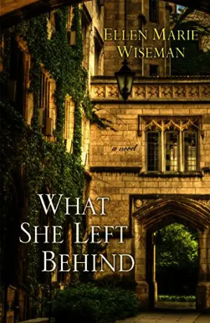 What She Left Behind: A Haunting and Heartbreaking Story of 1920s Historical Fiction Cover