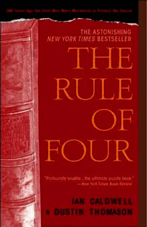 The Rule of Four Cover