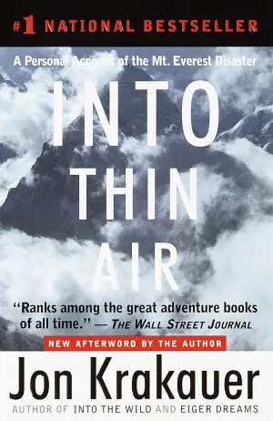 Into Thin Air: A Personal Account of the Mount Everest Disaster Cover
