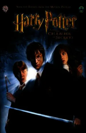 Harry Potter and the Chamber of Secrets: Sheet Music for Flute with CD Cover