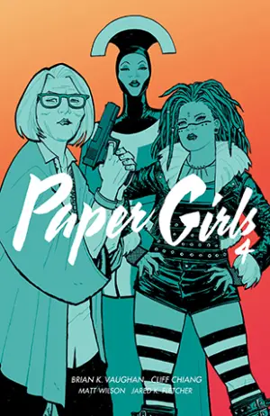 Paper Girls, Volume 4 Cover