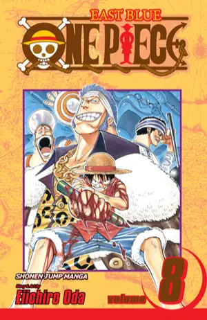 One Piece, Volume 8: I Won't Die Cover