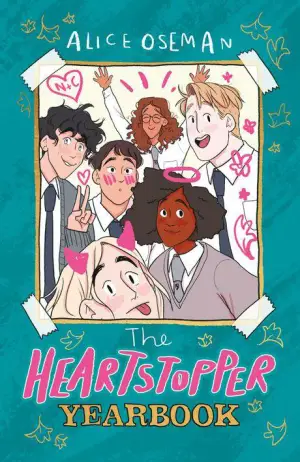 The Heartstopper Yearbook Cover