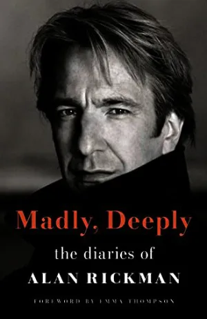 Madly, Deeply: The Diaries of Alan Rickman Cover
