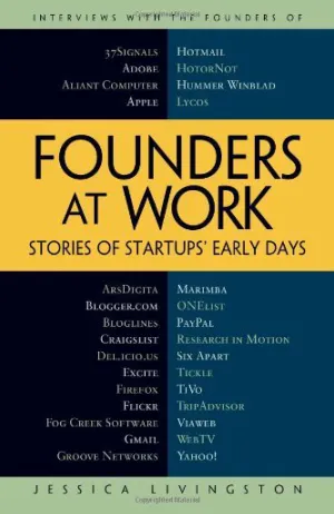 Founders at Work: Stories of Startups' Early Days Cover