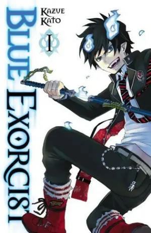 Blue Exorcist, Vol. 1 Cover