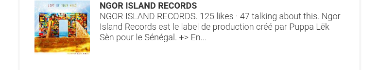 NGOR ISLAND RECORDS