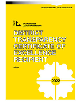 Certificate of Transparency Excellence for WWD
