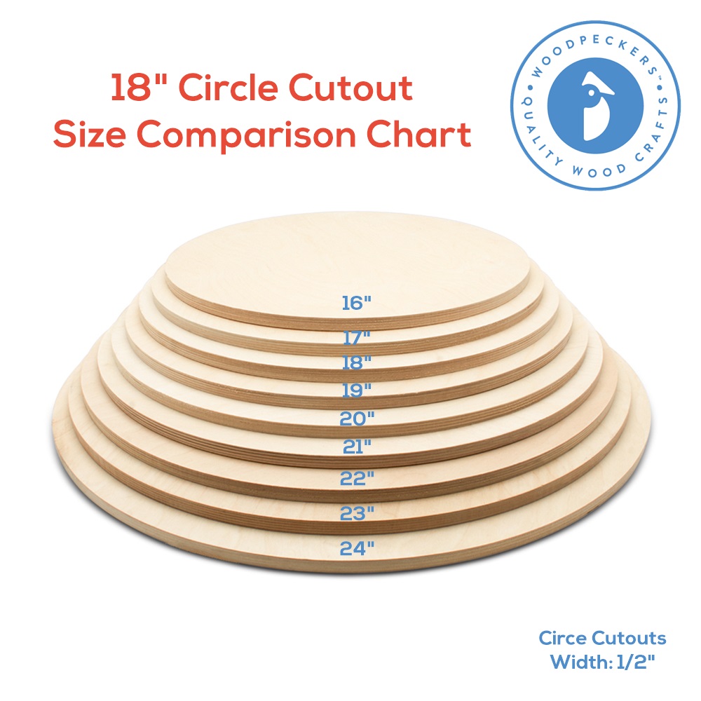 Wooden Number 4, 12 inch, Unfinished Large Wood Numbers for Crafts