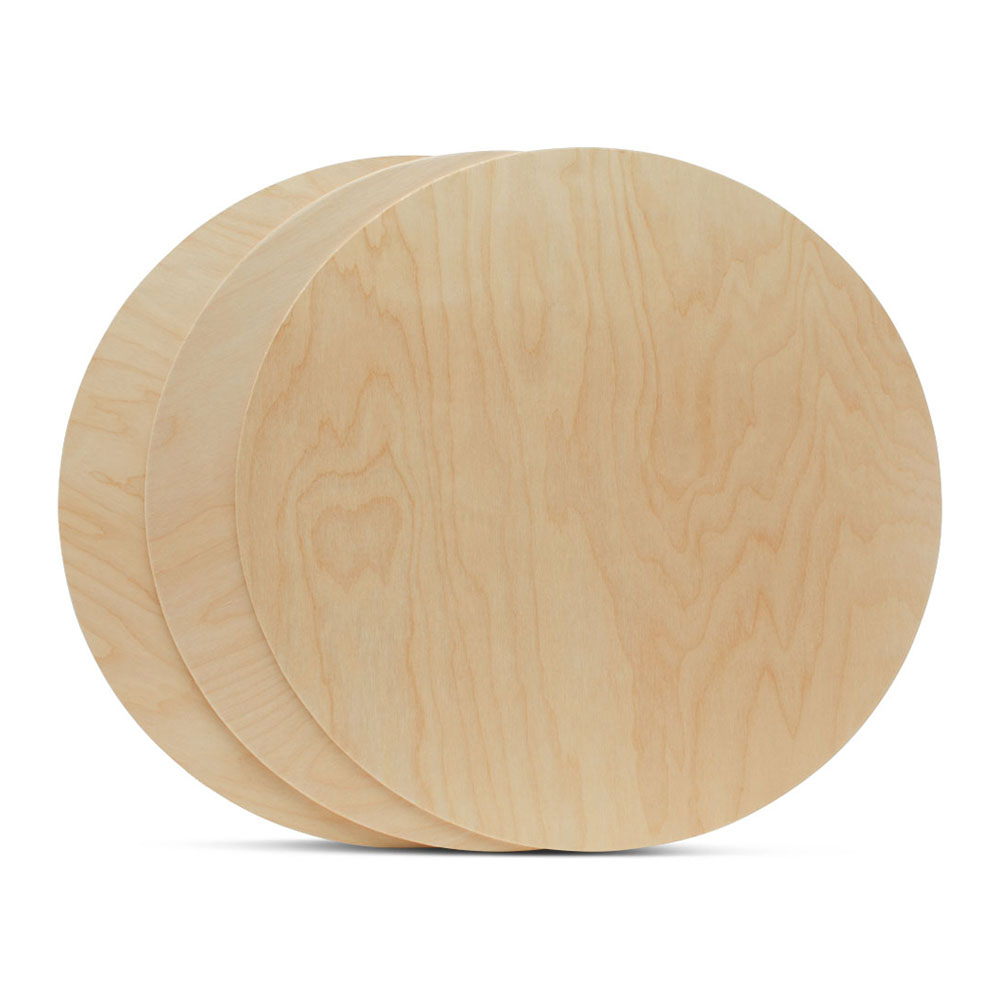 Wooden Circles 18 x 1/8 Round Craft Wood