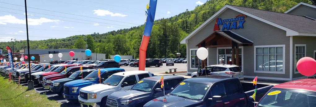 pre-owned vehicle lot at autosaver max littleton, nh near st. johnsbury