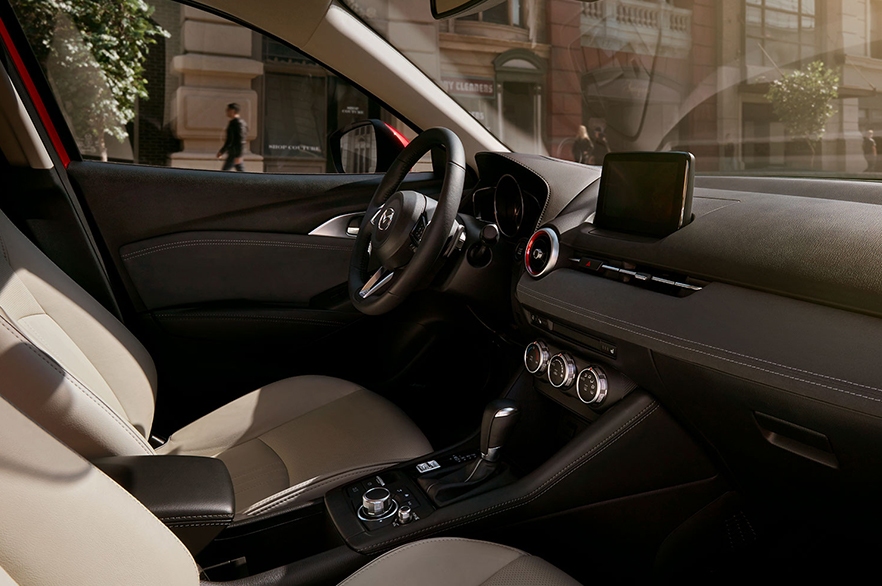 2019 mazda cx-3 front interior