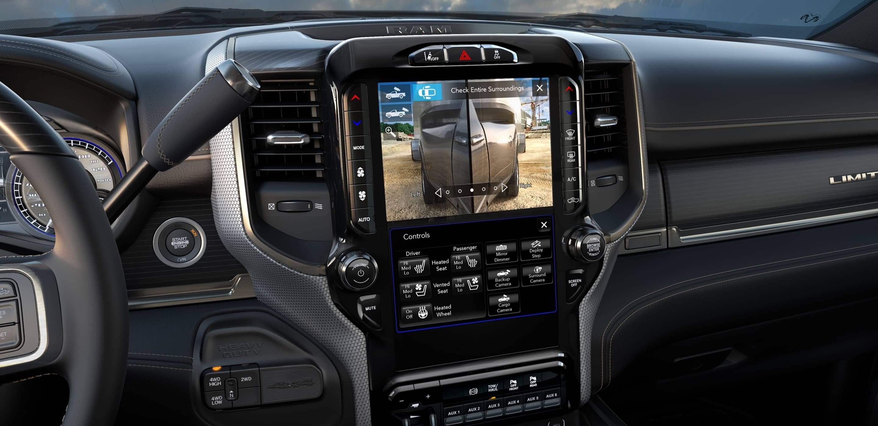 touchscreen in a 2020 ram 3500
