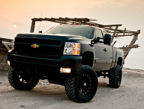 Lifted Chevy Truck