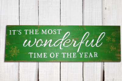Image result for it's the most wonderful time of the year green