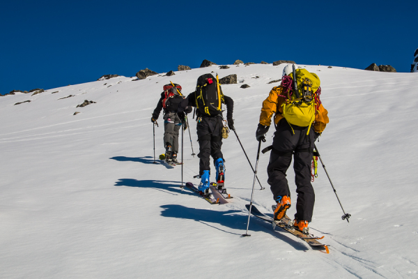 Ski  Mountaineering on Decker