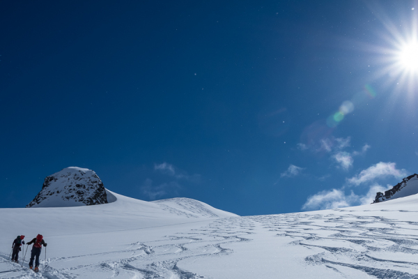 Classic backcountry turns in the Spearheads