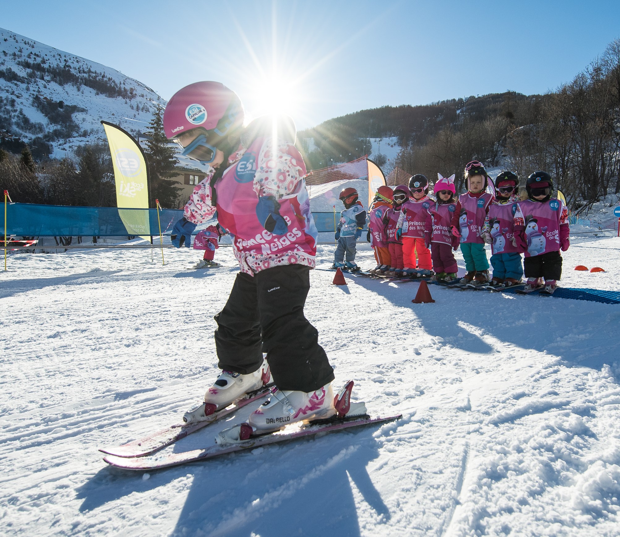 Cours Collectifs – Ski Enfant – Montgenèvre