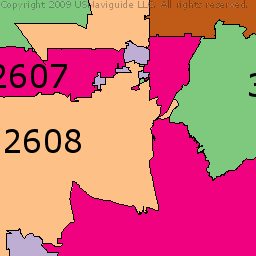 How do you find a map of Florida ZIP codes?