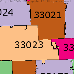 How do you find a map of Florida ZIP codes?