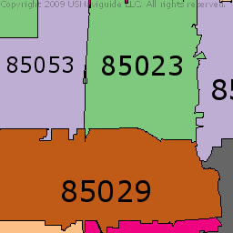 phoenix zip code