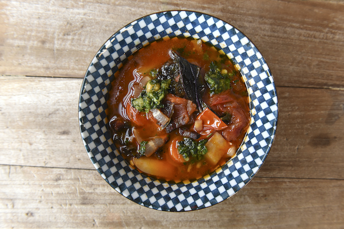 Minestrone à la Villa Augustus