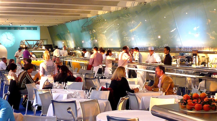 The River Café in Londen, foto wikimediacommons.
