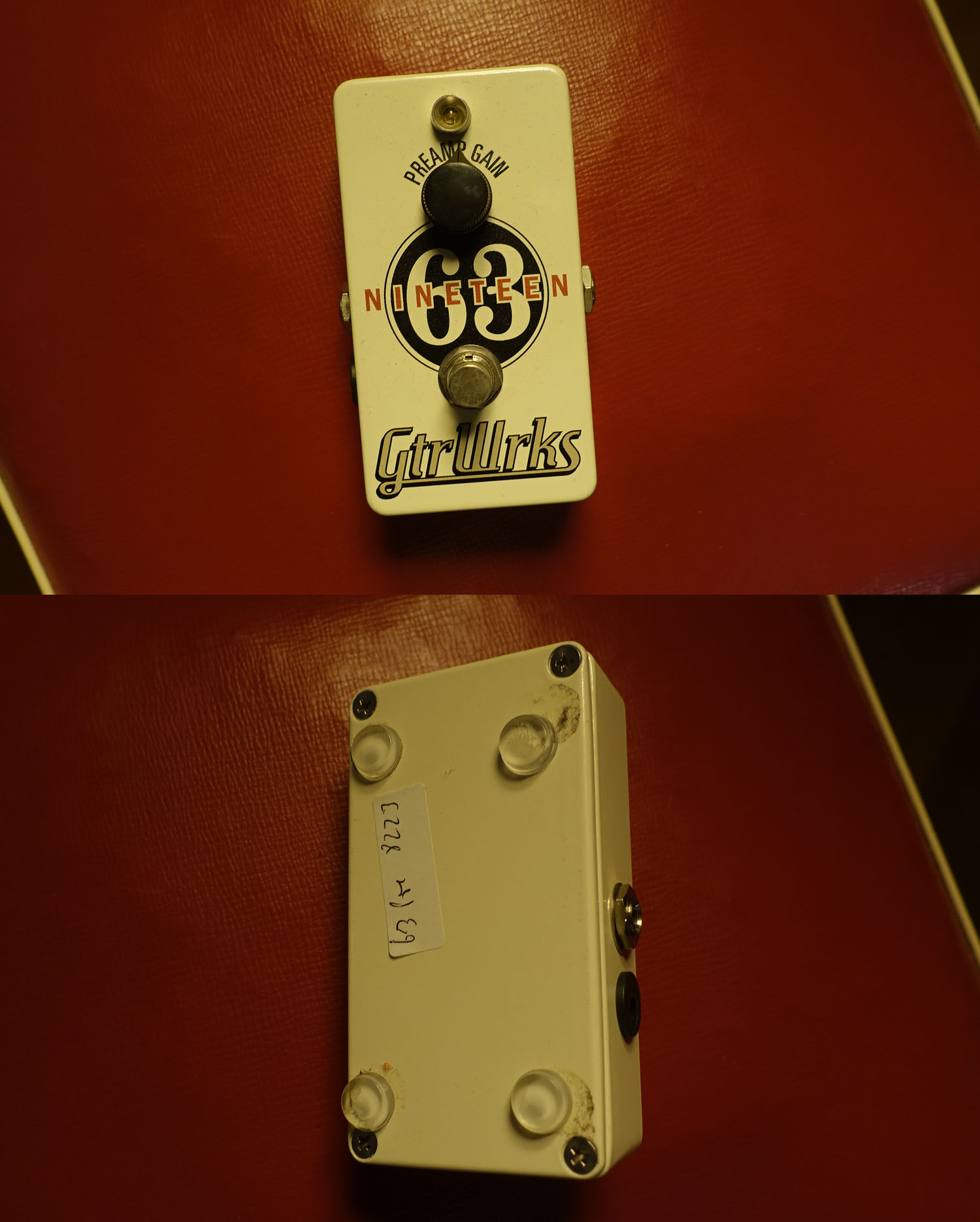 GtrWrks 19 Sixty 3 Boost Pedal