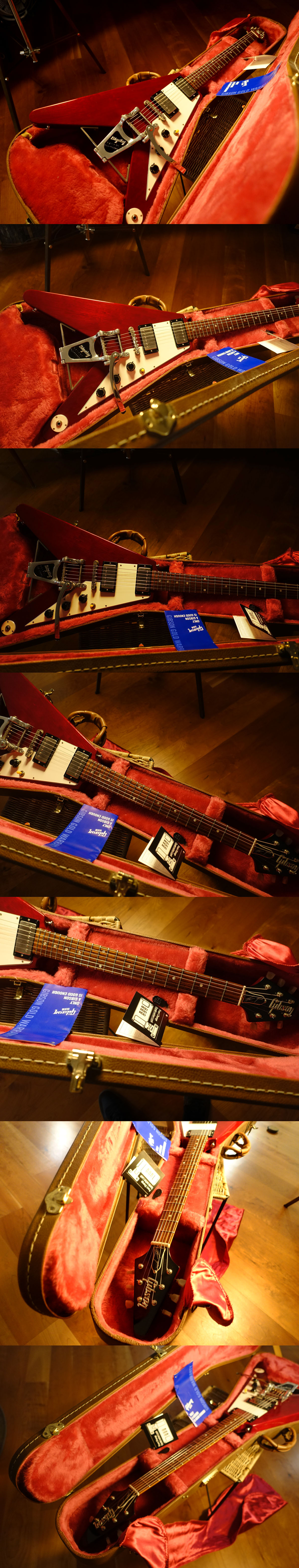 1994 Gibson Lonnie Mack Flying V (LTD Edition, cherry red)