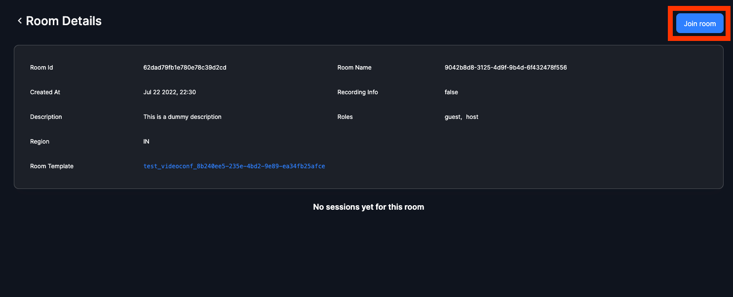 100ms Join Room