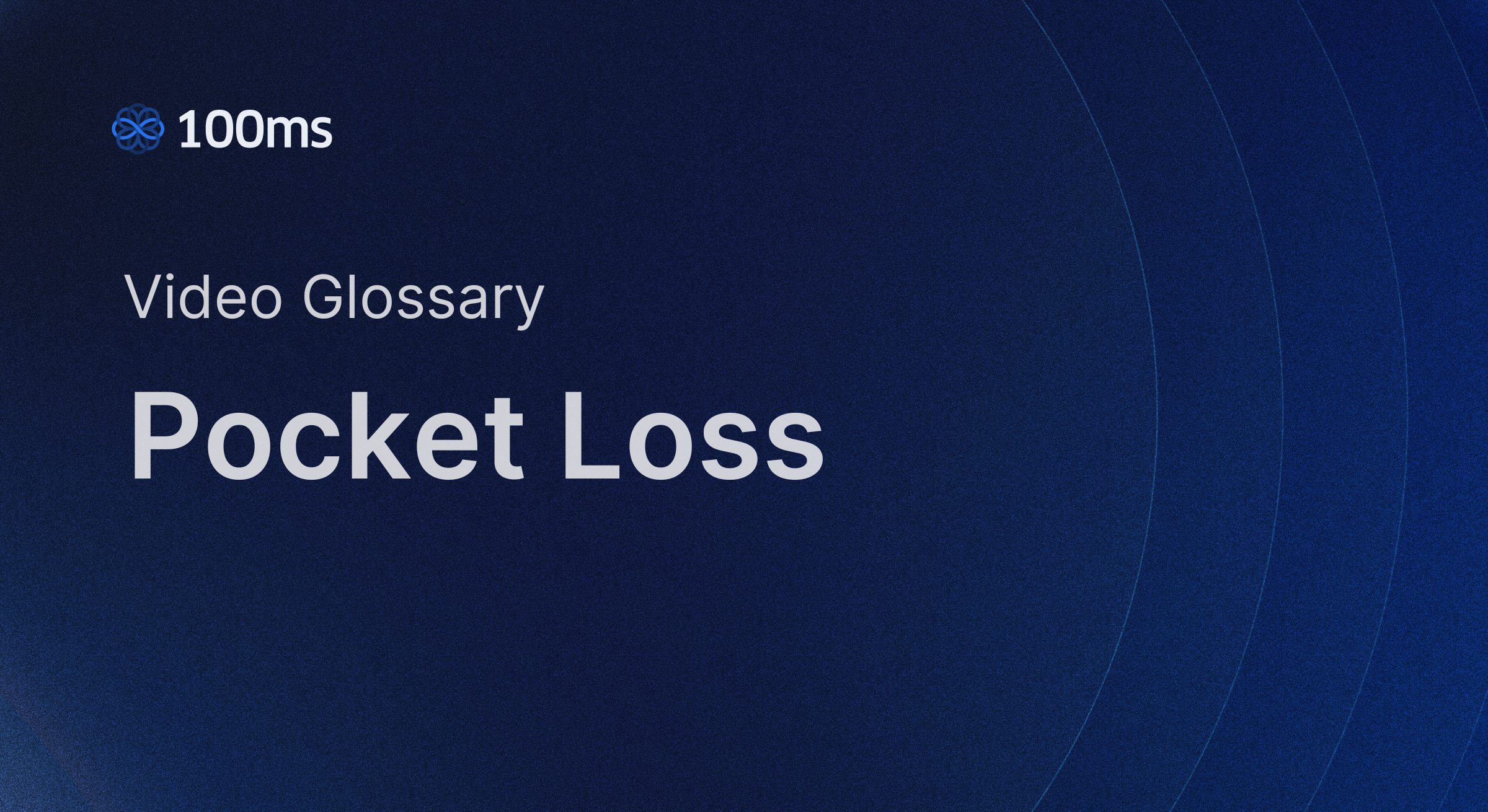 100ms explains packet loss causes, detection, and fixes