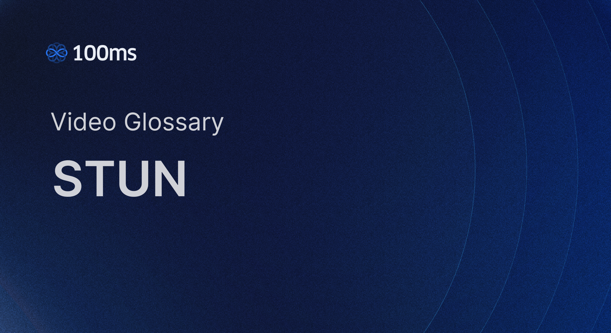 100ms explains how STUN helps WebRTC cross NAT boundaries