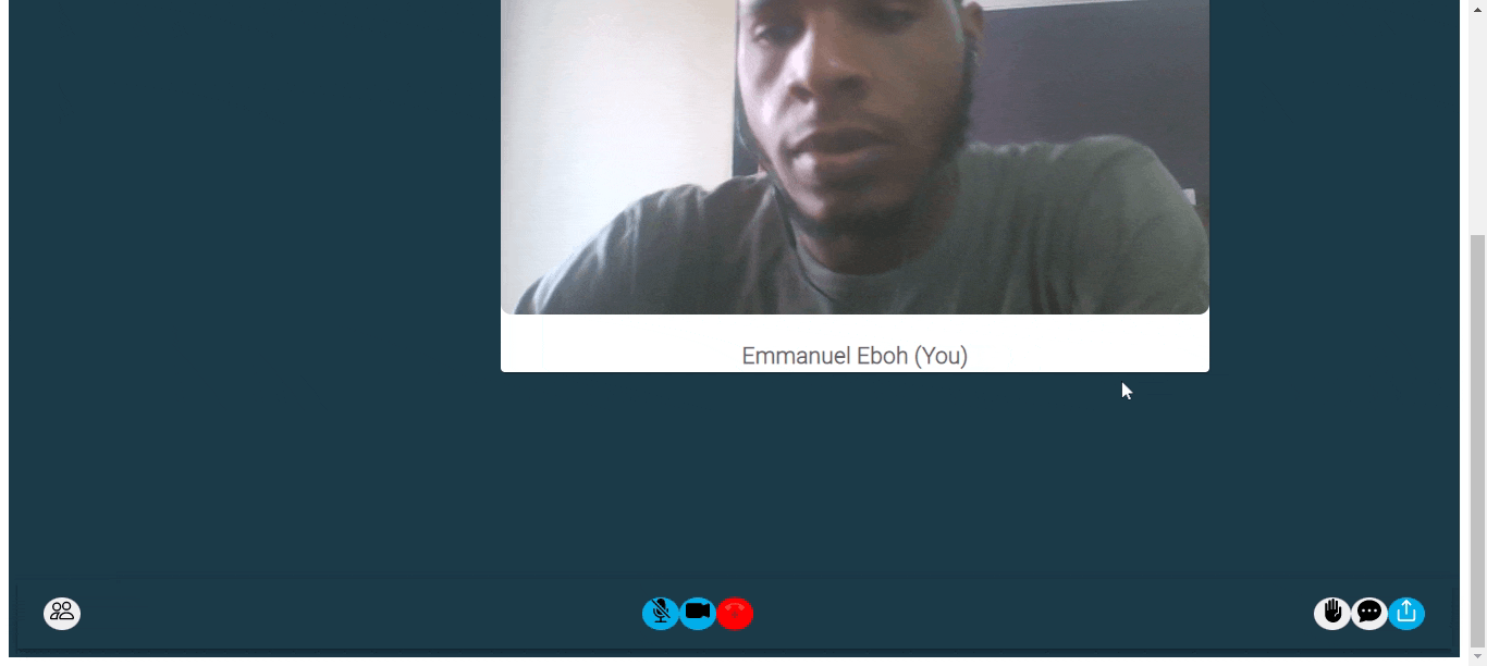 Chatting on Skype Clone