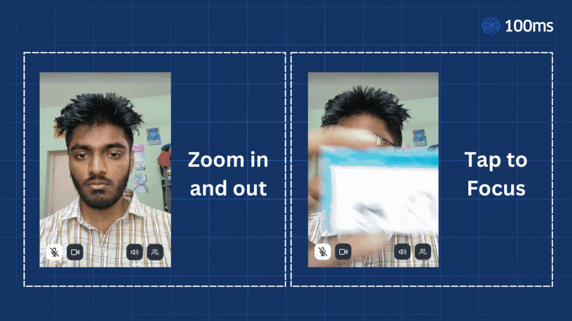 Zoom and Tap-to-focus