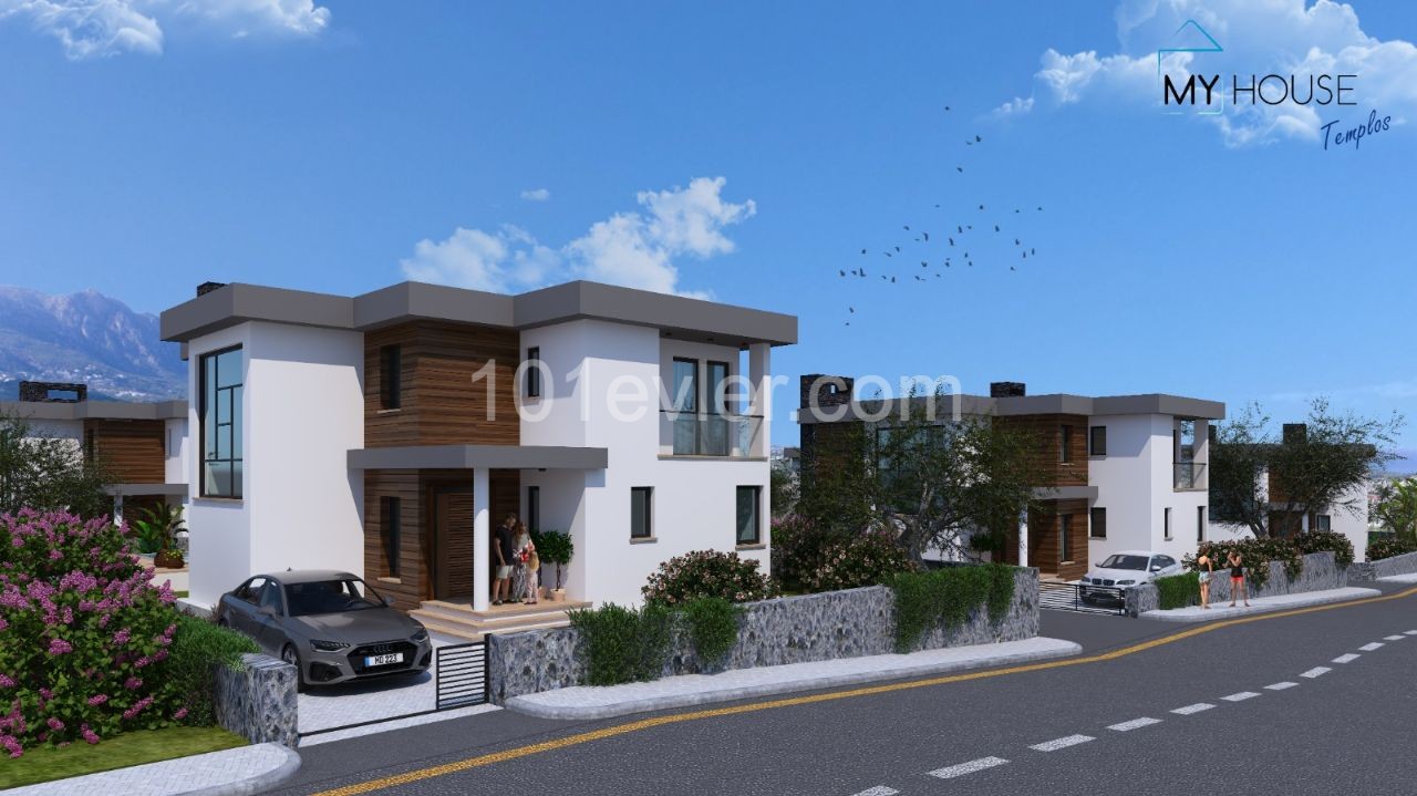 Villa For Sale In Girne Zeytinlik