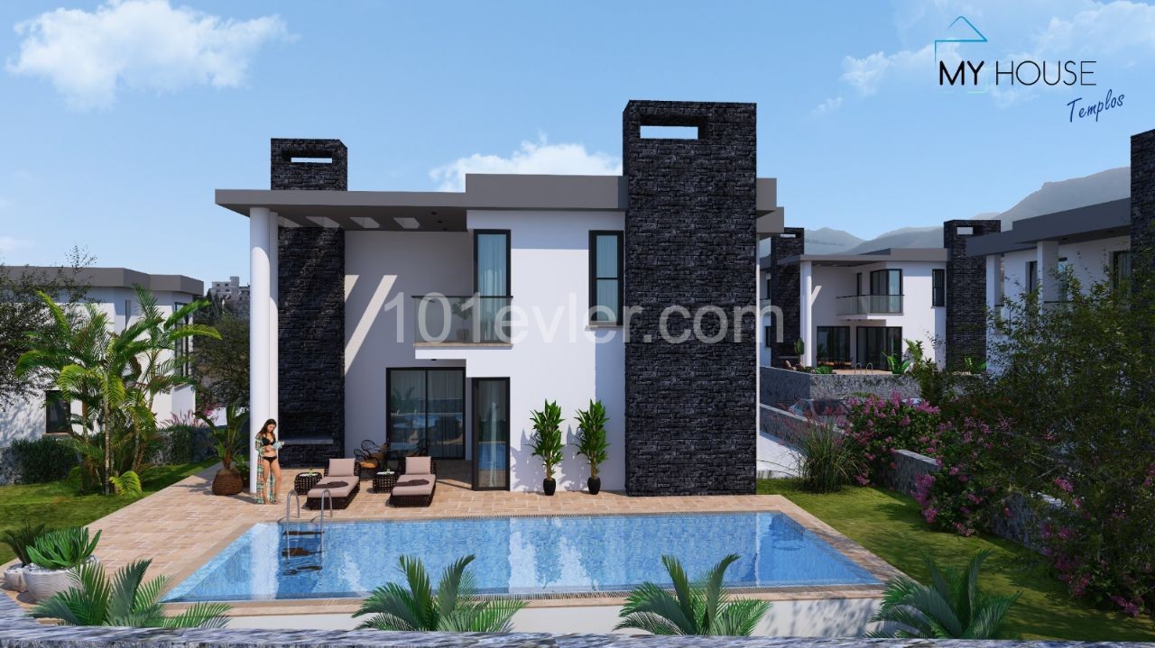 Villa For Sale In Girne Zeytinlik