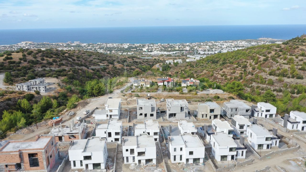 Karmideki deniz manzaralı muhteşem villalar 