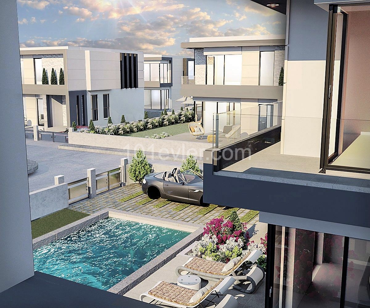 Luxury 3+1 villas in Ozankoy