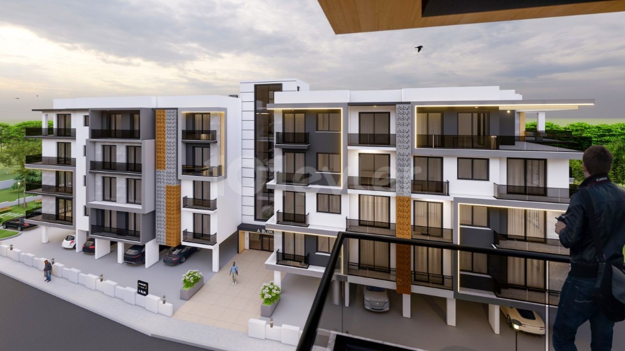 Yukarı Girnede 2+1/3+1/penthouse daireler